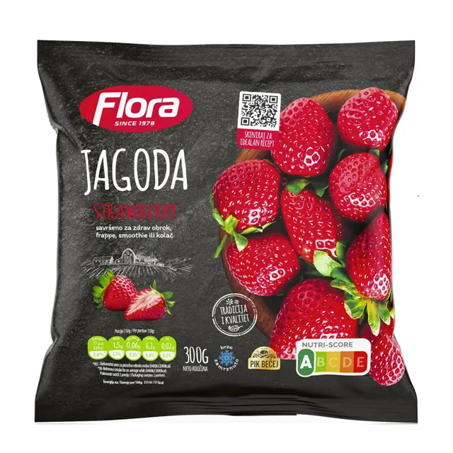 Smrznuta jagoda Flora 300g Flora