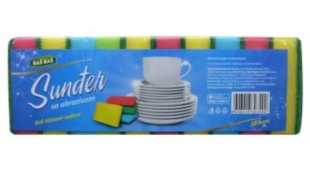 SUNĐER SA ABRAZIVOM BAŠ BAŠ 10/1 BAS BAS