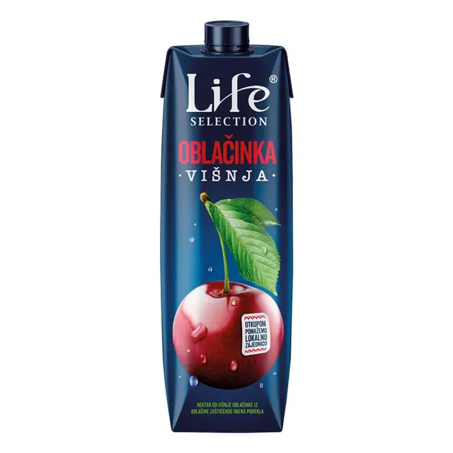 Nektar visnja kas.50% prem.Nectar Life1l Nectar Life