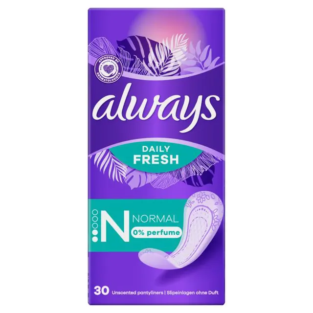 Liners Normal 30 pcs Always Always pads