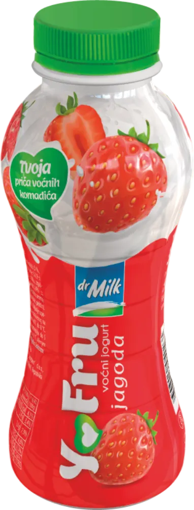 VOCNI JOGURT JAGODA 330g DR MILK DR MILK-MLEKARA UB
