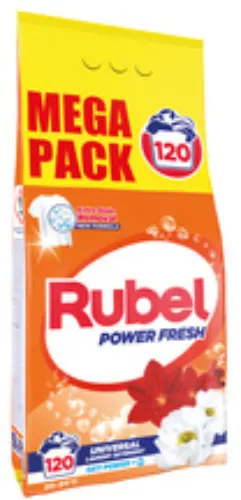 Det.za ves Power fresh Rubel 9kg 120w