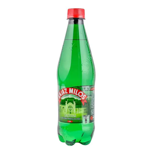 Mineralna voda gazirana Knjaz Milos 0,5l Knjaz Milos