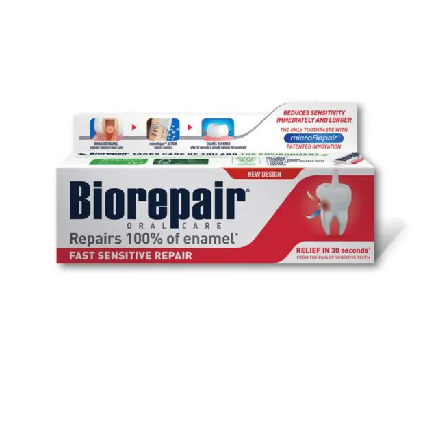 Biorepair Fast Sensiti.Repair pasta 75ml Biorepair