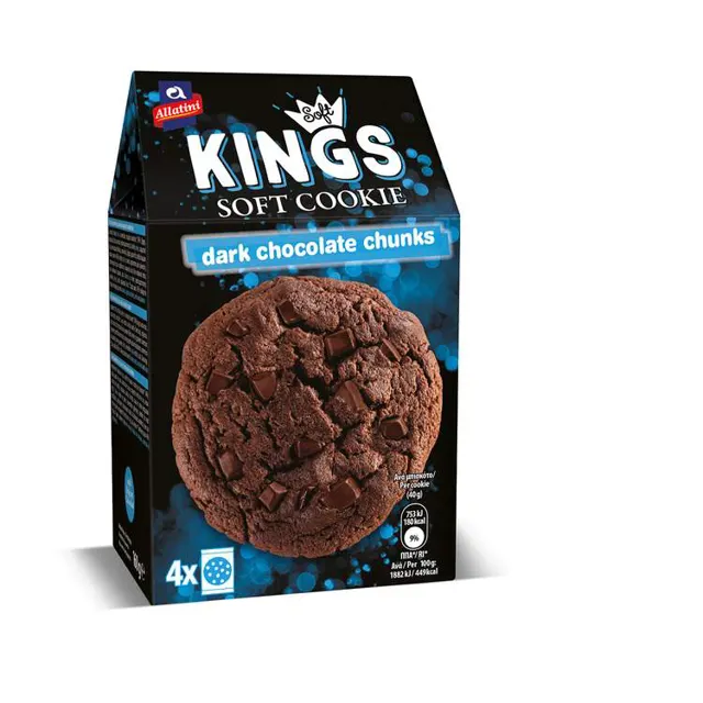 Biskvit Soft King komad.crne cok.160g Soft Kings