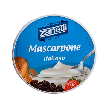 SIR MASCARPONE ZANETTI 250gr FORMAGGI SILBO