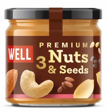 Well Premium 3 Nuts&Seeds 180g #6 Tira WELL
