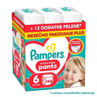 Pampers AB pants pelene vel.6 144/1 OS