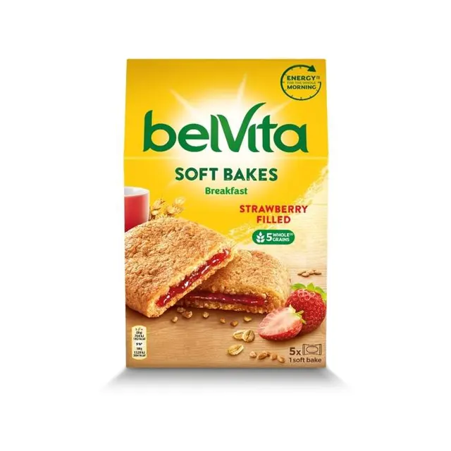 Keks Belvita Soft jagoda 250g Milka