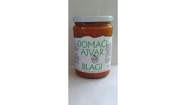 AJVAR DOMACI POLJAR BLAGI 580G RASADNIK