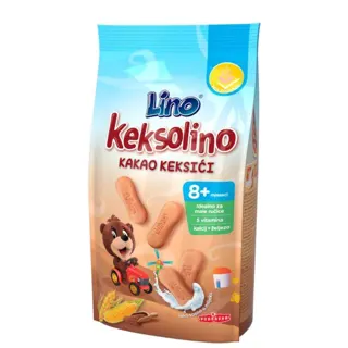 Keksolino keksici kakao Lino 140g