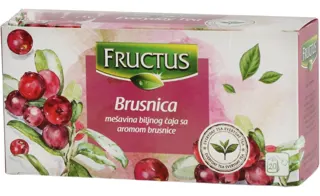 ČAJ FRUCTUS BRUSNICA 40G