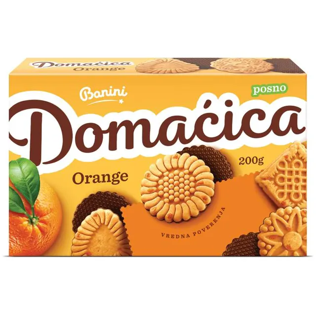 Cajno pecivo narandza Domacica 200g Domacica