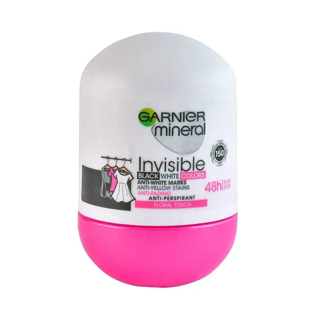 Roll-on mineral Invisib.48h Garnier 50ml Garnier
