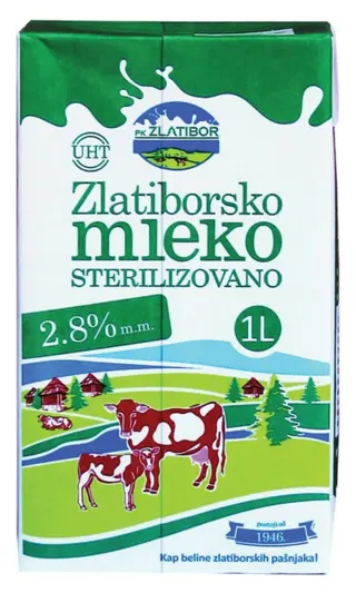 MLEKO UHT ZLATIBORSKO 2,8%mm 1L