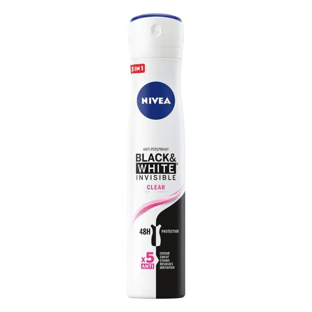 Dezod. Black&White Clear Nivea XL 200ml Nivea
