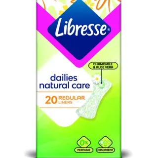 Ulosci Libresse Natural pantyliners Normal 20/1,