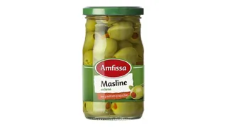 MASLINE ZELENE SA PAPRIKOM 310gr AMFISSA