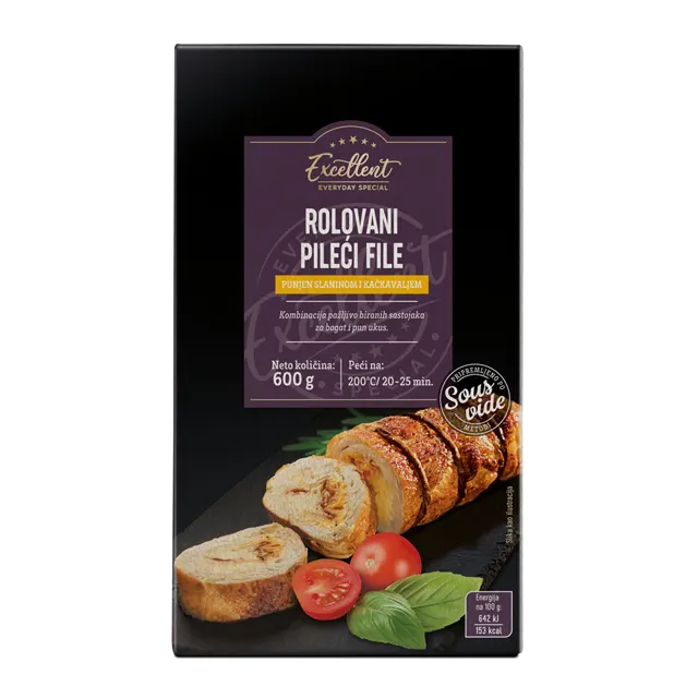 Rolovani pileci file 600g Sous Vide Excellent