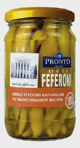 FEFERONI 330gr PRONTO PRONTO
