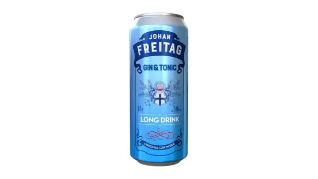 GIN&TONIK 0.5l LIMENKA JOHAN FREITAG