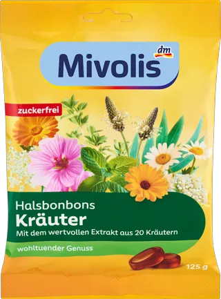 Mivolis tvrde biljne bombone 125g