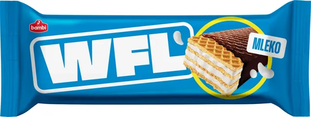 Bambi napolitanke sa mlecnom karamelom kakao 35g BAMBI