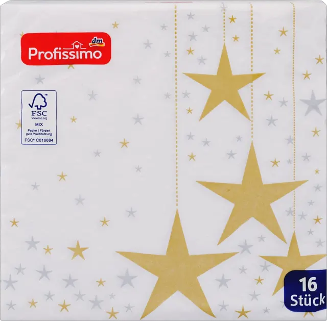 Profissimo salvete zve. prašina 16kom*D* Profissimo