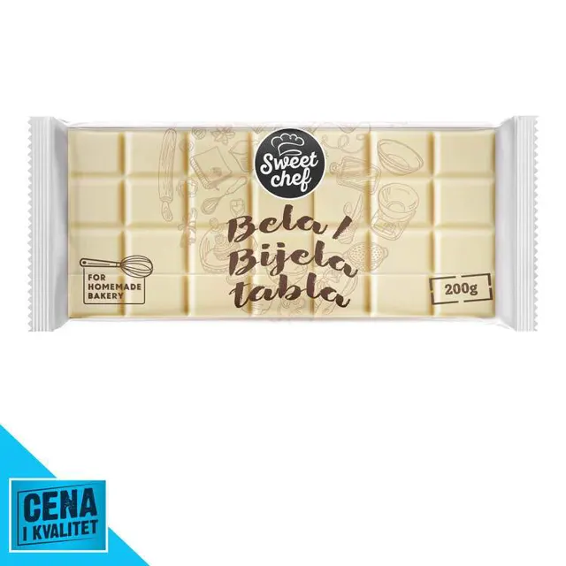 KREM TABLA BELA 200G SLOVA