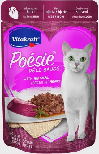 Hr.za macke Poesie DS SOS srce VK 85g