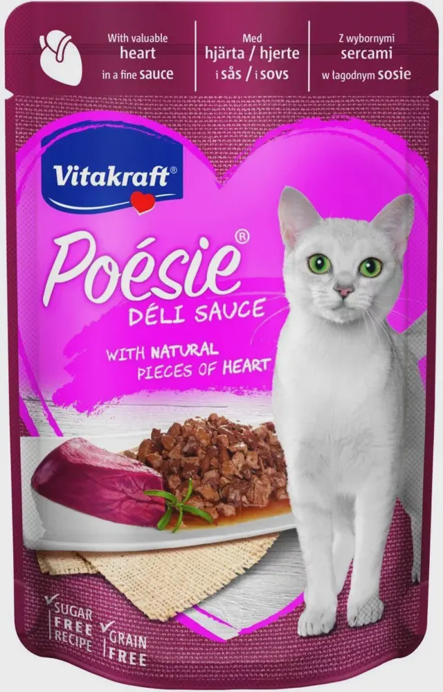 Hr.za macke Poesie DS SOS srce VK 85g Vitakraft
