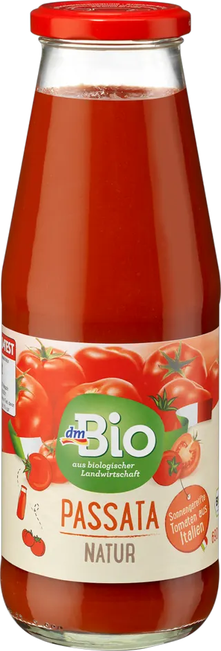 dmBio pasirani paradajz natur 690g