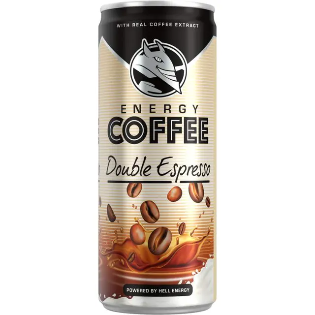 Ice coffe Double espresso Hell 250ml Hell