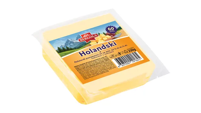 SIR HOLANDSKI PUNOMASNI POLUTVRDI 250G BERGOLA BERGOLA