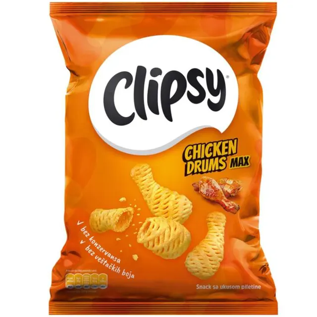 Flips Clipsy Max piletina 70g Clipsy