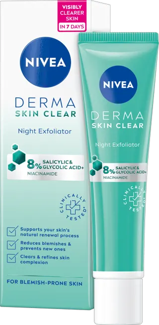 NIVEA DERMA eksfoliator za lice 40ml