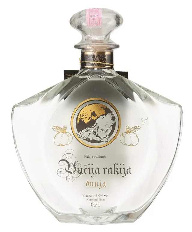 Rakija Vucija dunja 0,7l u kutiji Vucija rakija