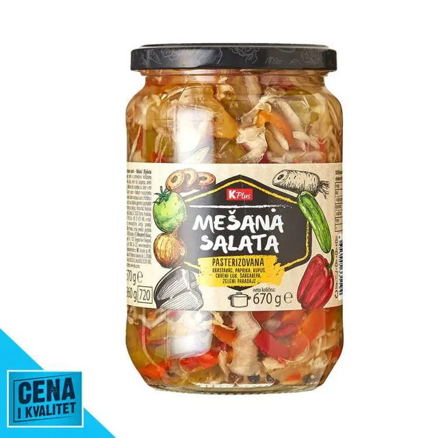 MEŠANA SALATA 670G K PLUS K PLUS