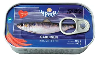 SARDINA SA PIRI PAPRICICOM 125gr LA PERLA
