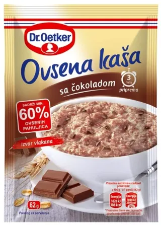 OVSENA KAŠA DROETKER 60G ČOKOLADA