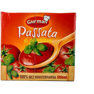 Paradajz pasirani Gurman 500g Gurman