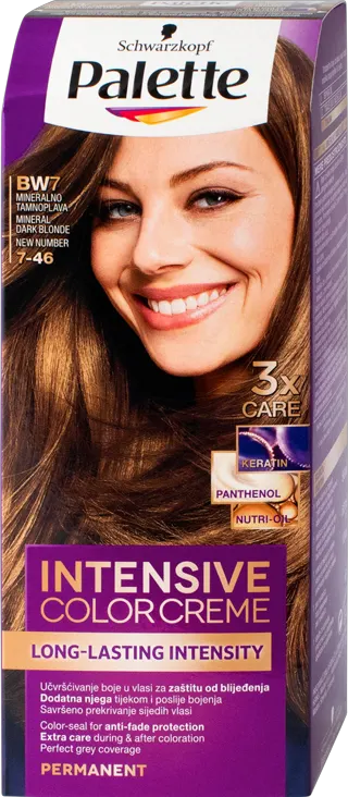 FARBA ZA KOSU ICC BW7 MINERAL DARK BLON PALLETTE