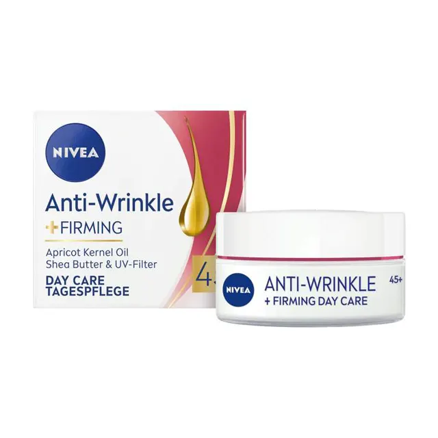 Dnevna krema protiv bora +zat. 45+ 50ml Nivea