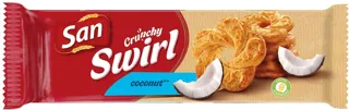 SAN CRUNCHY COCONUT 168g