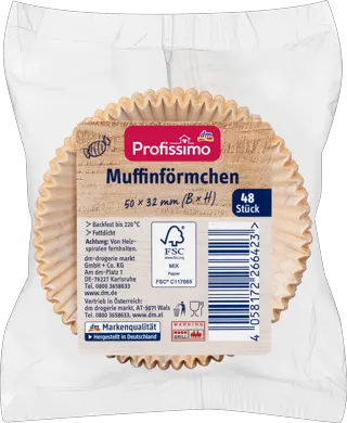 Profissimo korpice za mafine 48kom