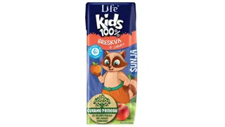 SOK NEGAZIRANI NEKTAR KIDS BRESKVA 0,2L