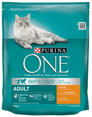 HRANA ZA MACKE ONE ADULT PILETINA 800 GR