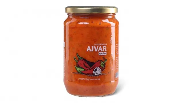 AJVAR UPRZENI 700gr MPK MOC PRIRODE KOMERC