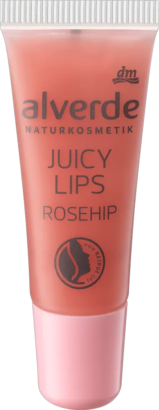 alverde Juicy Lips sjaj za usne šipak