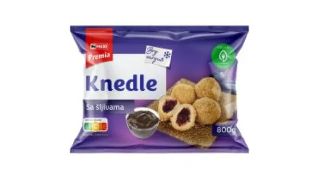 Smrz.knedle sa sljivama Maxi 800g Maxi